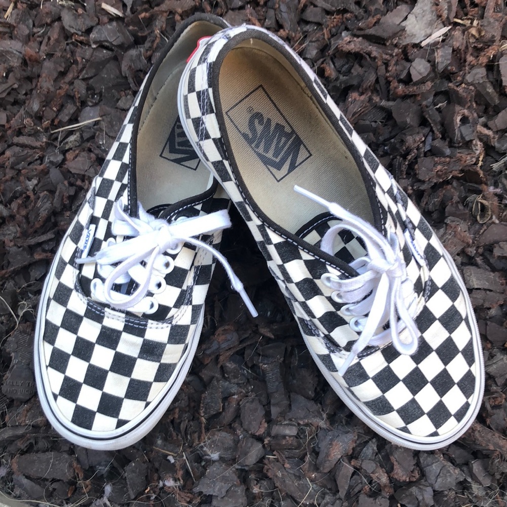 Checkerboard Vans